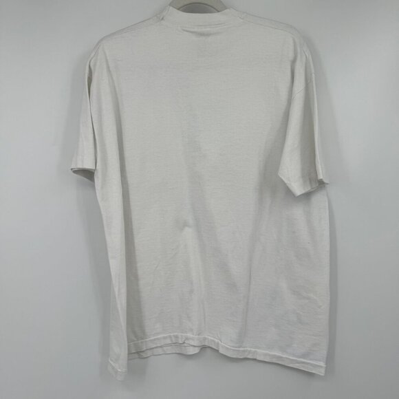 Vintage 90s New York Manhattan Fruit Of The Loom Single Stitch T-Shirt XL Twin T - Picture 7 of 10